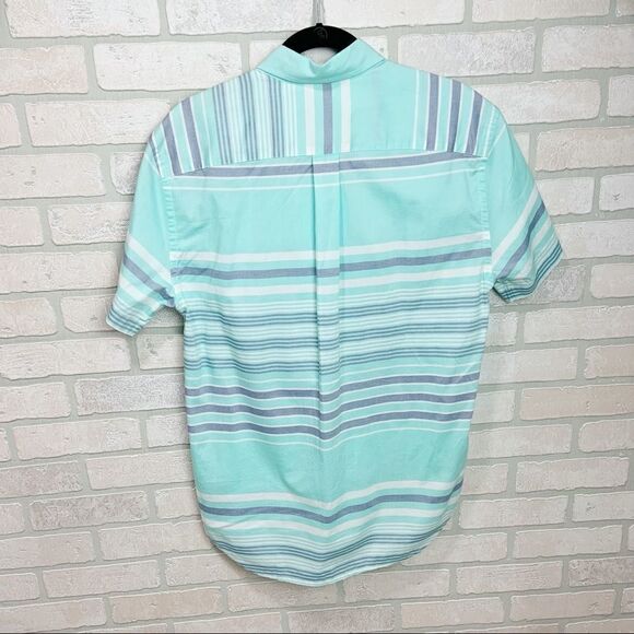 NWT Vineyard Vine Tuthill Striped Tucker Shirt, Cotton, Size Small D6 - Picture 6 of 8